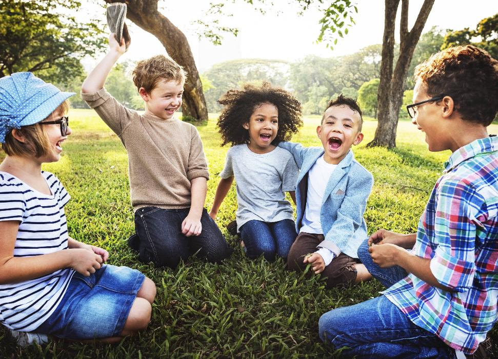 children playing outside | childrens dentist cheshire ct