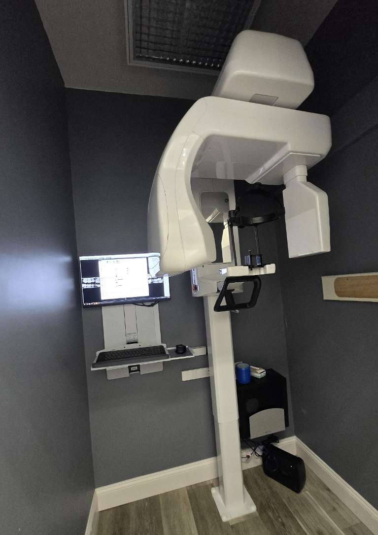 close up of Cone Beam Computed Tomography | cheshire ct dentist